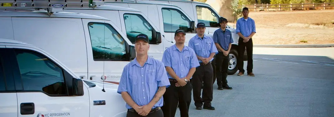 KIC Refrigeration crew ready for Mini Split Repair jobs across Camp Springs